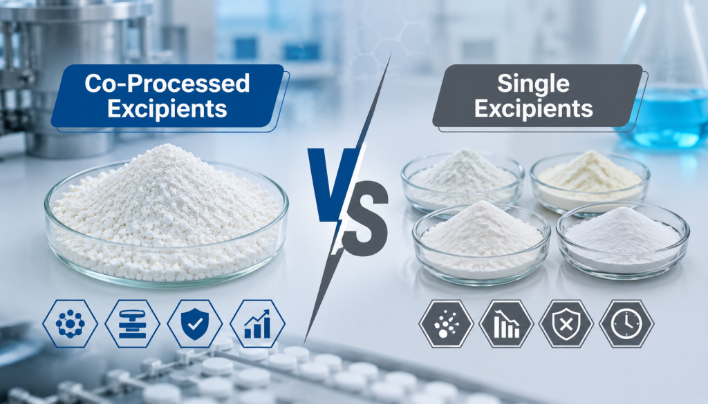 Multifunctional Excipients vs Single Excipients 