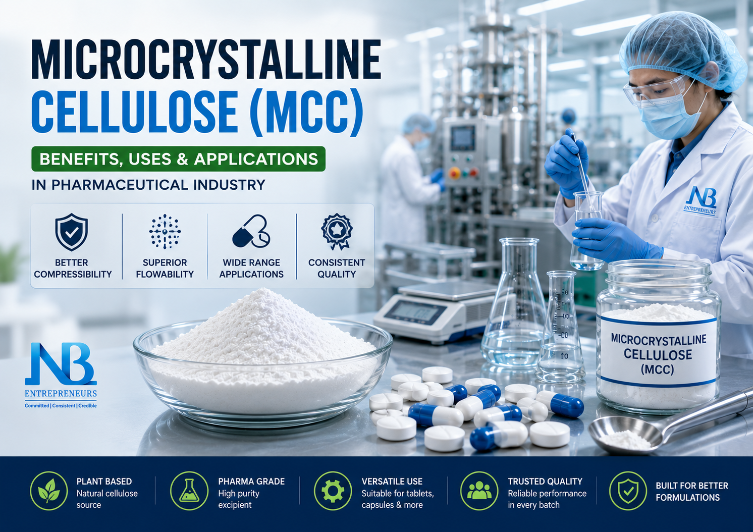 What is Microcrystalline Cellulose Know Benefits, Uses, & Applications in the Pharmaceutical Industry 2026 Guide
